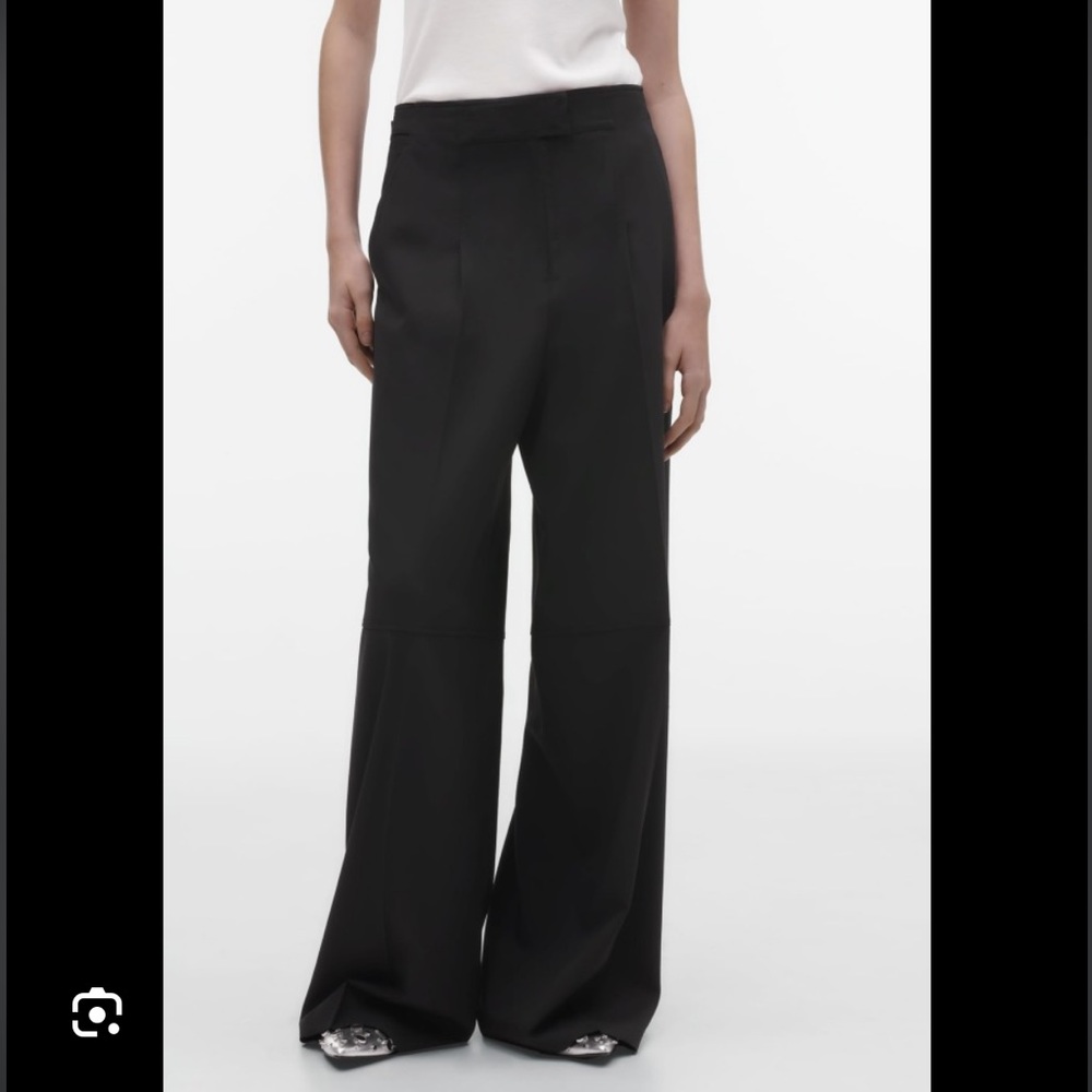 Zara wool blend pleated pants - Picture 2 of 11